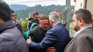 Rize’de Cenaze Programı: AK Parti Heyeti İki Ayrı Merasime Katıldı