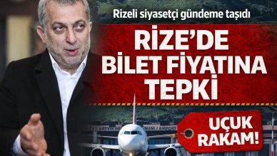 Rizeli siyasetçi gündeme taşıdı, Rize’de bilet fiyatına tepki