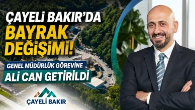 Çayeli Bakır’da Bayrak Değişimi: Genel Müdürlük Görevine Ali Can Getirildi
