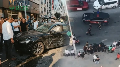 Polis Takibindekço Şahıs, Kaza Yaptıktan Sonra Ekipler Tarafından Ele Geçirildi