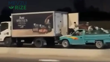 Mısır'da Seyir Halindeki Kamyonun Yükü Hırsızlar Tarafından Çalındı!