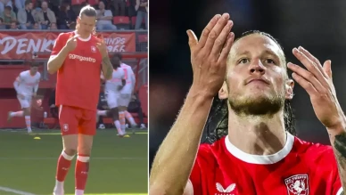 Weghorst'un Maç Sırasındaki İlginç Ritüeli Kameralara Yansıdı!