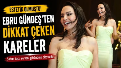 Estetik olmuştu! Ebru Gündeş'ten dikkat çeken kareler