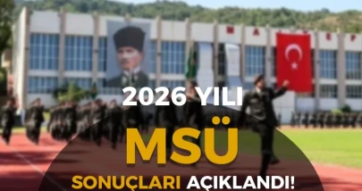 2026 MSÜ Sınav Sonuçları Açıklandı! Adaylar Sonuçlarına Erişebiliyor