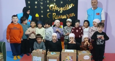 İyidere İlçe Müftüsünden 4-6 Yaş Kur’an Kurslarına Ramazan Ziyareti