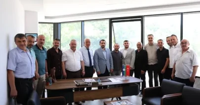 AK Parti Rize İl Teşkilatından Yeni Modern Sanayi Sitesi'ne Ziyaret