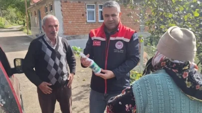 Kahverengi kokarca ile mücadelede çiftçilere destek ve bilgilendirme çalışmaları sürüyor