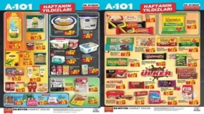 A101, 31 Ekim'e Kadar Geçerli İndirimli Ürünler Kataloğunu Yayınladı!