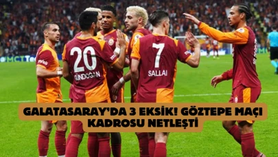 Galatasaray - Göztepe Kapışmasının Muhtemel İlk 11'i Ortaya Çıktı! Eksik Sporcular Dikkat Çekiyor