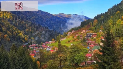 Ayder Yaylası'nda sonbahar renkleri