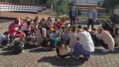 Beşikdüzü'nde Miniklere Afet Bilinci Eğitimi Verildi