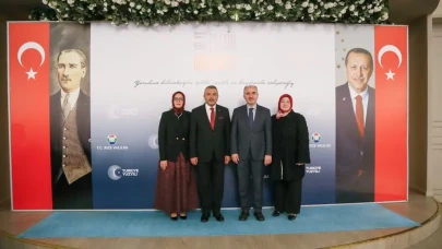 Rize'de Cumhuriyet Bayramı Resepsiyonu, Başkan Metin'den anlamlı mesajlar