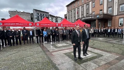 Ardeşen'de Muhtarlar Günü kutlandı, protokol ve muhtarlar bir araya geldi