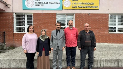 Artvin Eğitim Müdürü Acar, RAM ve Ölçme Merkezi'ni Ziyaret Etti, Eğitim Kalitesini Vurguladı