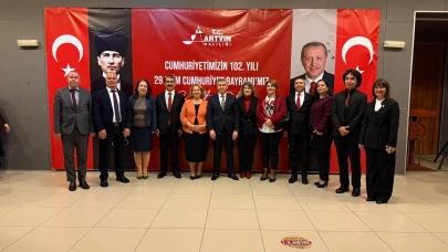 Cumhuriyet Bayramı 102. Yılı Artvin’de Coşkuyla Kutlandı