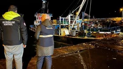 Karadeniz'de Hamsi Avında Yoğunluk Sürüyor!