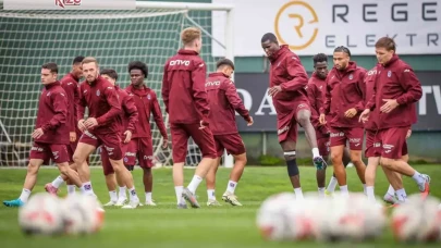 Trabzonspor Çaykur Rizespor maçı hazırlıklarını sürdürdü