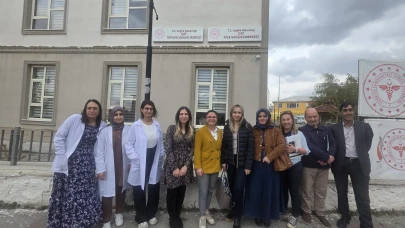 Erzurum'da Sağlık Ekipleri Tüberküloz Saha Uygulamalarını İnceledi