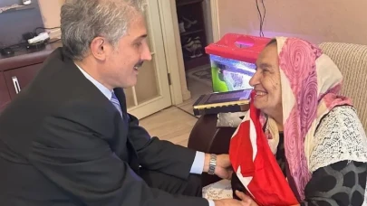 Trabzon'dan Şehit Ailelerine Ziyaret: Cevdet Keskin'in Annesi Onurlandırıldı