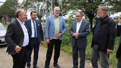 Arhavi'de Sahil Camii ve Kreş Projesi İçin Çalışmalar Başladı