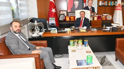 Rize İl Müftüsü Naci Çakmakçı’dan ÇAYKUR Genel Müdürü Yusuf Ziya Alim’e Ziyaret