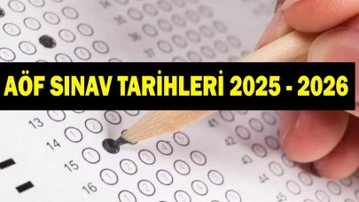 Açıköğretim Sınav Tarihleri Açıklandı: 2025-2026 Dönemi İçin Sınav Takvimi Belirlendi!