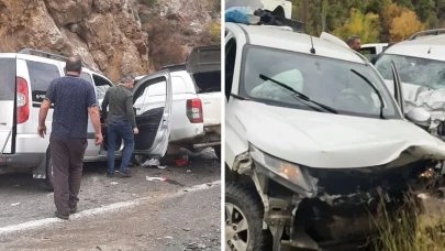 Artvin'de zincirleme kaza: 4 yaralı