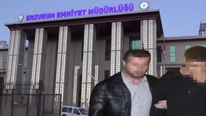 Erzurum'da polisi alarma geçiren olay