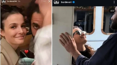 Eşref Rüya'nın yıldızı Büşra Develi gizemli sevgilisinin yüzünü gösterdi