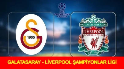 GALATASARAY - LİVERPOOL ŞAMPİYONLAR LİGİ MAÇI: Galatasaray - Liverpool Şampiyonlar Ligi maçı ne zaman saat kaçta hangi kanalda canlı yayınlanacak?