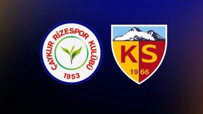 Rizespor Kayserispor maçı muhtemel 11'ler