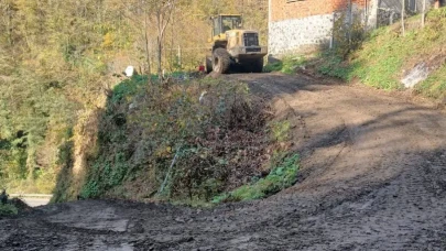 Şalpazarı'nda altyapı yenileme çalışmaları hız kazandı