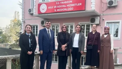 Trabzon Valisi’nin Eşi Güllühan Yıldırım’dan İl Müdürlüğüne İnceleme Ziyareti