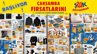 Buharlı Temizlik Makinesi ŞOK'un 12 Kasım 2025 Aktüel Ürünlerinde!