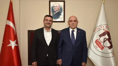 Trabzon Esnaf Birliği'nden Olgun Çapkunoğlu'na Ziyaret ve Dayanışma Mesajı