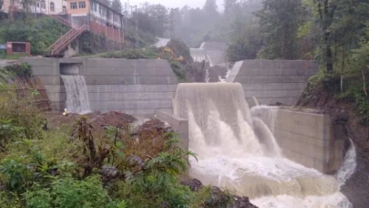 Artvin Hopa’da Sel Riskine Karşı Dere Islah Projesi Başladı