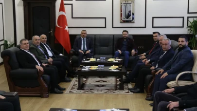 Rize’de Yeni İkizdere Kaymakamına Hayırlı Olsun Ziyareti