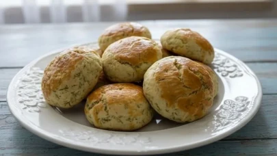 Dereotlu Sirkeli Kıyır Poğaça Tarifi | Kahvaltılık ve Çay Saati Lezzeti