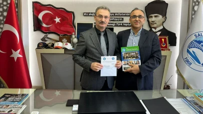 Şalpazarı Belediyesi, Oğuz Çepni Boyu Dernekleri Federasyonu Üyesi Özkan Toprak’ı Ağırladı