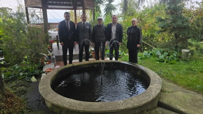 Vakfıkebir’de Emekli Öğretmen Mithat Özgür’e Ziyaret