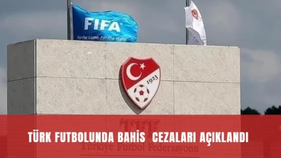 TFF, 281 futbolcuya bahis soruşturmasıyla 45 gün ile 12 ay arası ceza verdi!