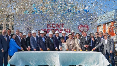 Yomra'da Kent Meydanı'nın Temeli Atıldı, Sosyal Yaşam Zenginleşiyor