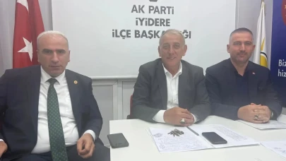 İyidere Ak Parti Teşkilatı, Gelecek Projelerini Belirlemek İçin Toplandı