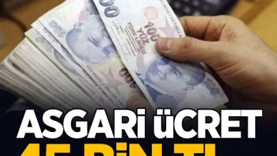Asgari ücret için 45 bin TL talebi!