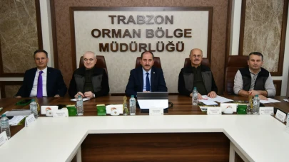 Trabzon Orman Bölge Müdürlüğü'nden 2025 stratejileri toplantısı yapıldı