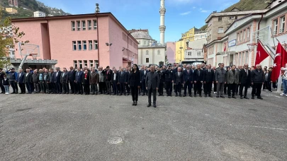 Şalpazarı’nda 10 Kasım Atatürk’ü Anma Töreni Düzenlendi