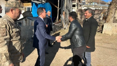 Kaymakam Adıbelli Kışlaköy Mahallesini Ziyaret Ederek Vatandaşların Taleplerini Dinledi