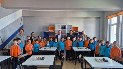 İyidere'de İlkokullar Arası Satranç Turnuvası coşkulu bir şekilde tamamlandı