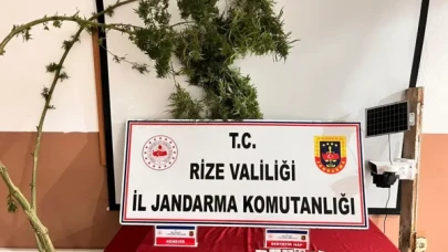 Rize'nin Pazar ilçesinde düzenlenen uyuşturucu operasyonunda 3 şahıs yakalandı.