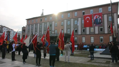 Atatürk, ebediyete intikalinin 87. yılında Ardeşen'de anlam dolu bir törenle anıldı